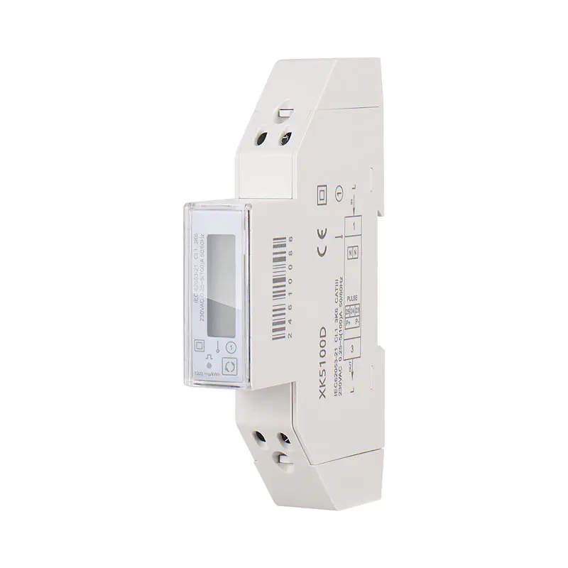 LCD-ekraan multifunktsionaalne DIN Rail Energy nutikas arvesti